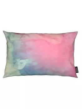 Подушка Juniqe, цвет blau & rosa