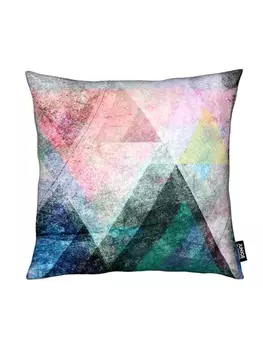 Подушка Juniqe, цвет blau & rot