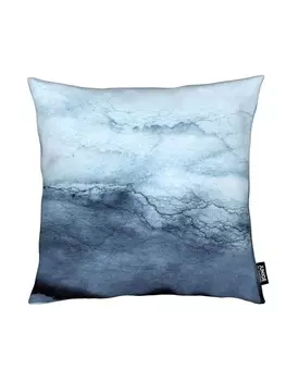 Подушка Juniqe, цвет blau & schwarz