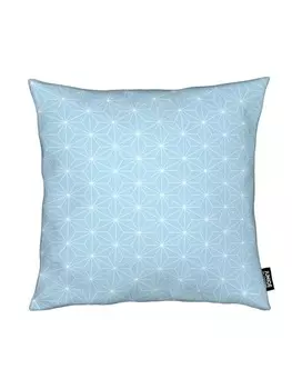 Подушка Juniqe, цвет blau & schwarz