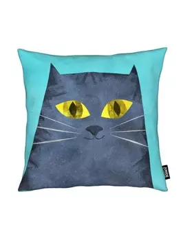 Подушка Juniqe, цвет blau & trkis