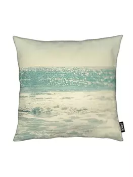 Подушка Juniqe, цвет blau & trkis