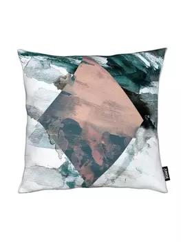 Подушка Juniqe, цвет braun & cremewei