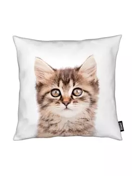 Подушка Juniqe, цвет braun & grau