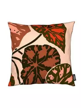 Подушка Juniqe, цвет braun & orange