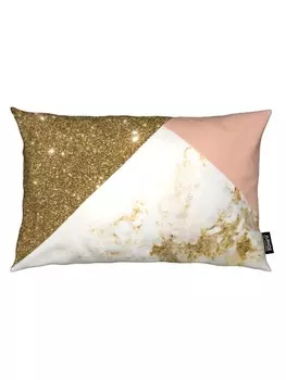 Подушка Juniqe, цвет braun & rosa