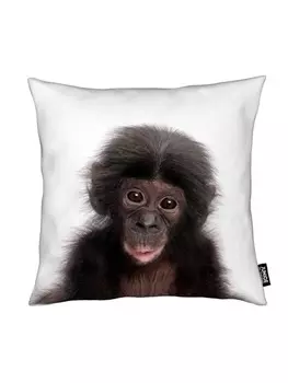 Подушка Juniqe, цвет braun & schwarz