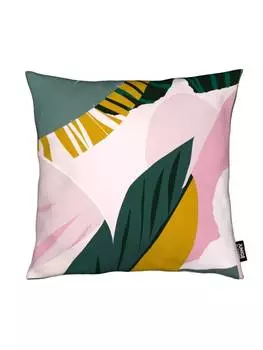 Подушка Juniqe, цвет bunt & grn