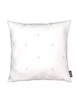 Подушка Juniqe, цвет cremewei & grau