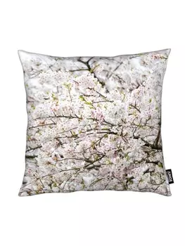 Подушка Juniqe, цвет cremewei & wei