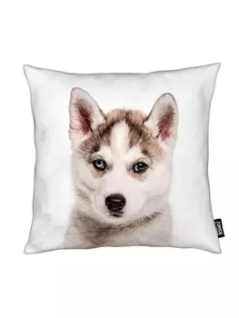 Подушка Juniqe, цвет cremewei & wei