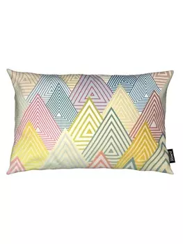 Подушка Juniqe, цвет gelb & grau