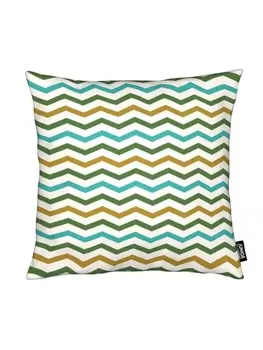 Подушка Juniqe, цвет gelb & grn