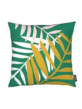 Подушка Juniqe, цвет gelb & grn