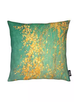 Подушка Juniqe, цвет gelb & grn