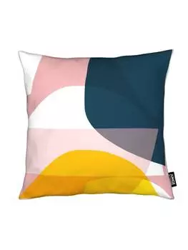 Подушка Juniqe, цвет gelb & rosa