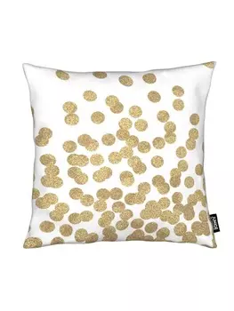 Подушка Juniqe, цвет gelb & wei