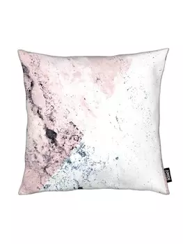 Подушка Juniqe, цвет grau & rosa