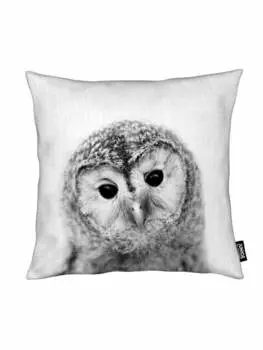 Подушка Juniqe, цвет grau & schwarz