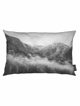 Подушка Juniqe, цвет grau & schwarz