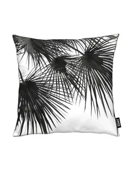 Подушка Juniqe, цвет grau & schwarz