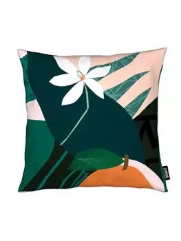 Подушка Juniqe, цвет grn & orange