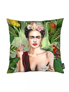 Подушка Juniqe, цвет grn & rot