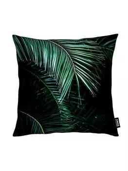 Подушка Juniqe, цвет grn & schwarz