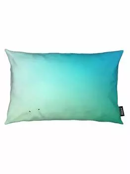 Подушка Juniqe, цвет grn & trkis