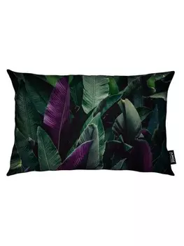 Подушка Juniqe, цвет grn & violett