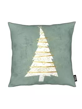 Подушка Juniqe, цвет grn & wei