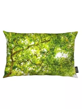 Подушка Juniqe, цвет grn & wei