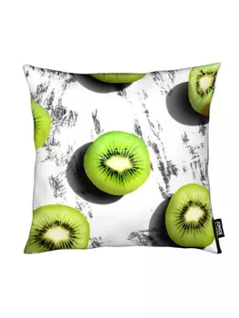 Подушка Juniqe, цвет grn & wei