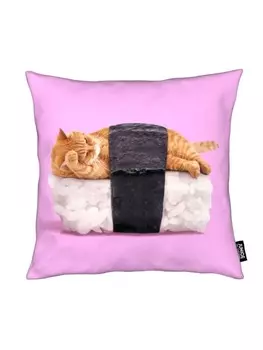 Подушка Juniqe, цвет orange & rosa