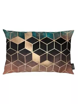 Подушка Juniqe, цвет orange & rosa