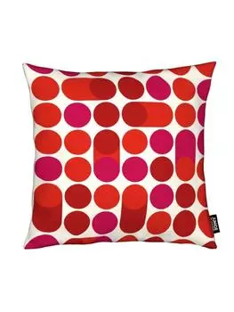 Подушка Juniqe, цвет rosa & rot