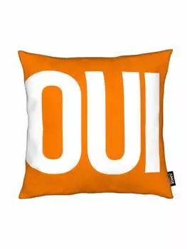 Подушка Juniqe, цвет rosa & rot