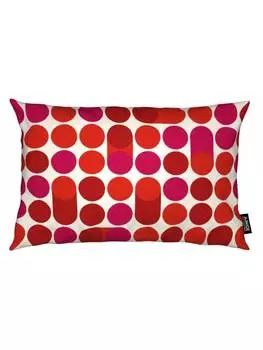 Подушка Juniqe, цвет rosa & rot