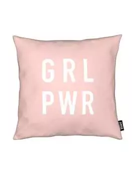 Подушка Juniqe, цвет rosa & schwarz