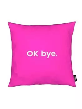 Подушка Juniqe, цвет rosa & wei