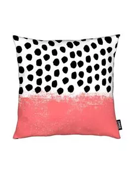 Подушка Juniqe, цвет rot & schwarz