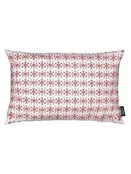 Подушка Juniqe, цвет rot & wei