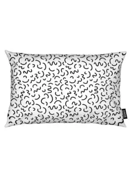 Подушка Juniqe, цвет schwarz & wei