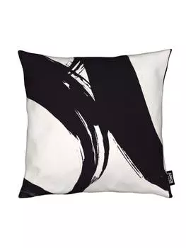 Подушка Juniqe, цвет schwarz & wei