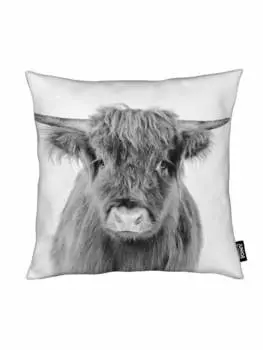 Подушка Juniqe, цвет schwarz & wei