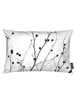 Подушка Juniqe, цвет schwarz & wei