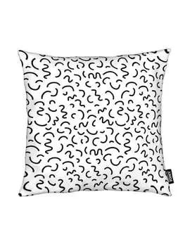 Подушка Juniqe, цвет schwarz & wei