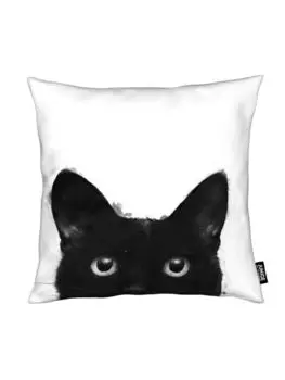 Подушка Juniqe, цвет schwarz & wei