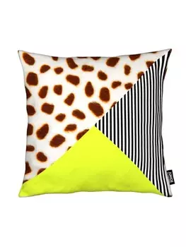 Подушка Juniqe, цвет schwarz & wei