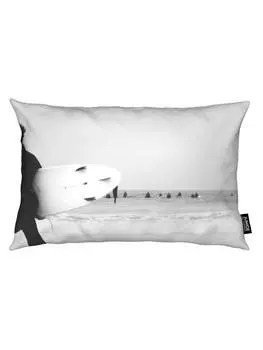 Подушка Juniqe, цвет schwarz & wei